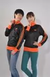 2012 adidas firebird hommes and femmes noir orange